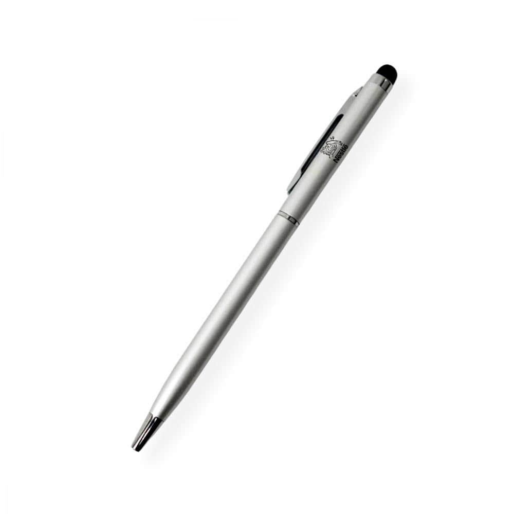 Metallic Pen With Stylus | With Your Business Name or Logo
