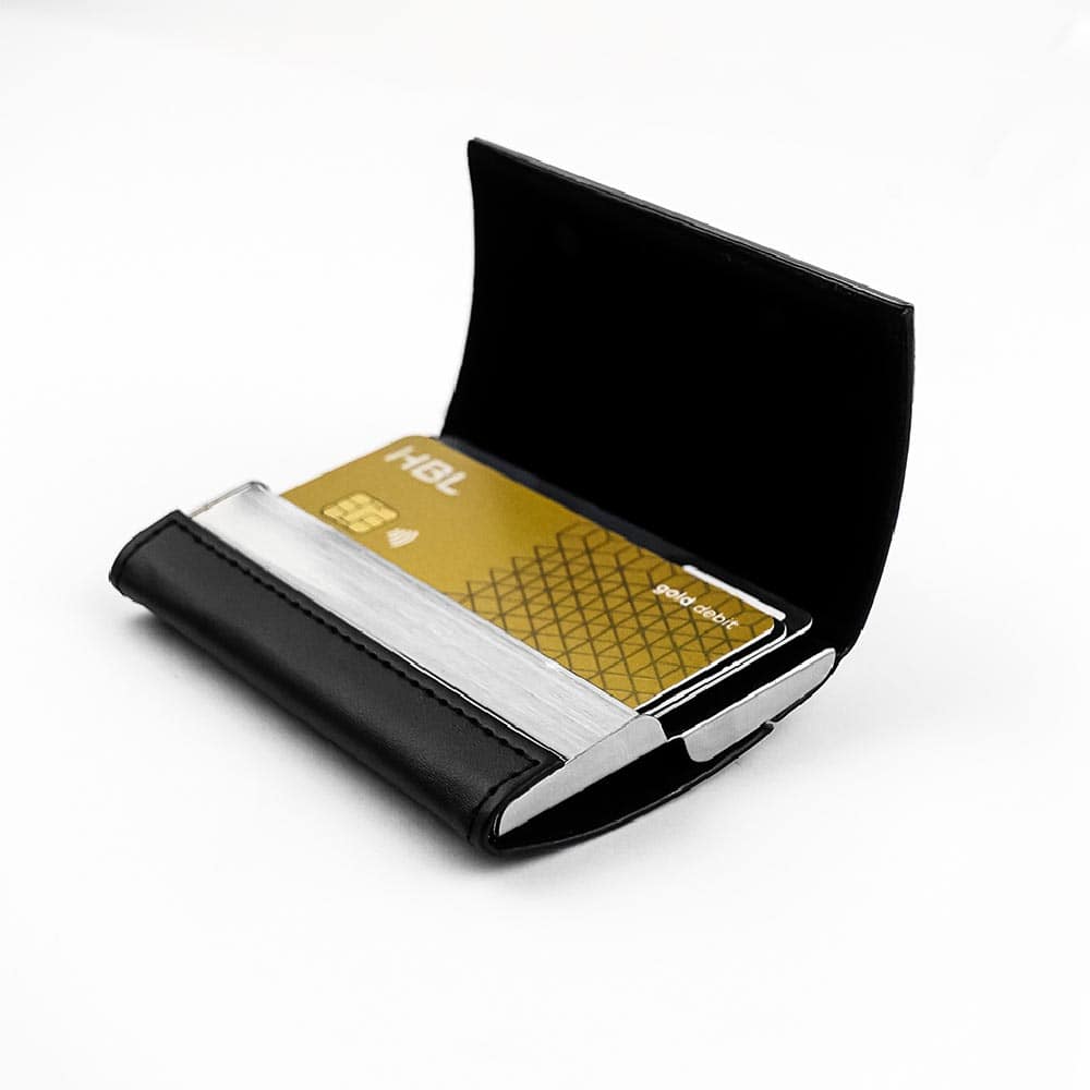Dual Pockets Cards Holder | With Your Business Name or Logo