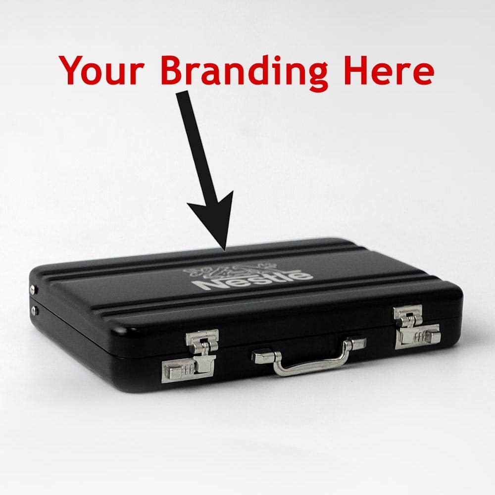 Briefcase RFID Blocking Cards Holder Wallet | With Your Business Name or Logo