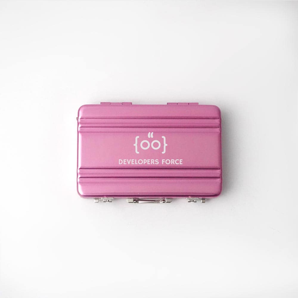 Briefcase RFID Blocking Cards Holder Wallet | With Your Business Name or Logo