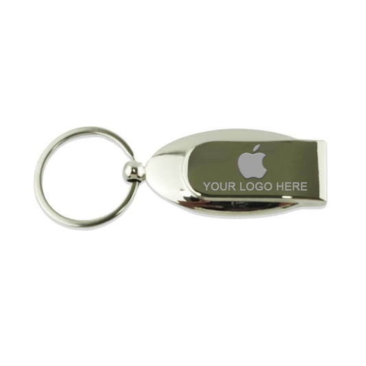 Metal Keychain With Torch Engraved| With Your Business Name or Logo