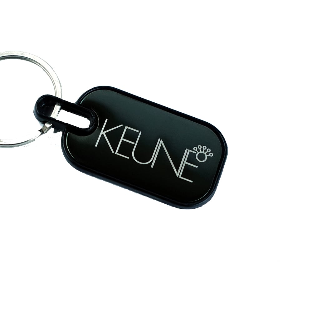 Metallic Keychain  | With Your Business Name or Logo