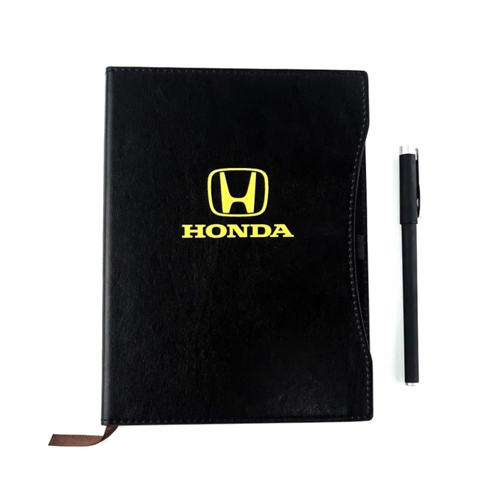 Leather Diary with Pen | With Your Business Name or Logo