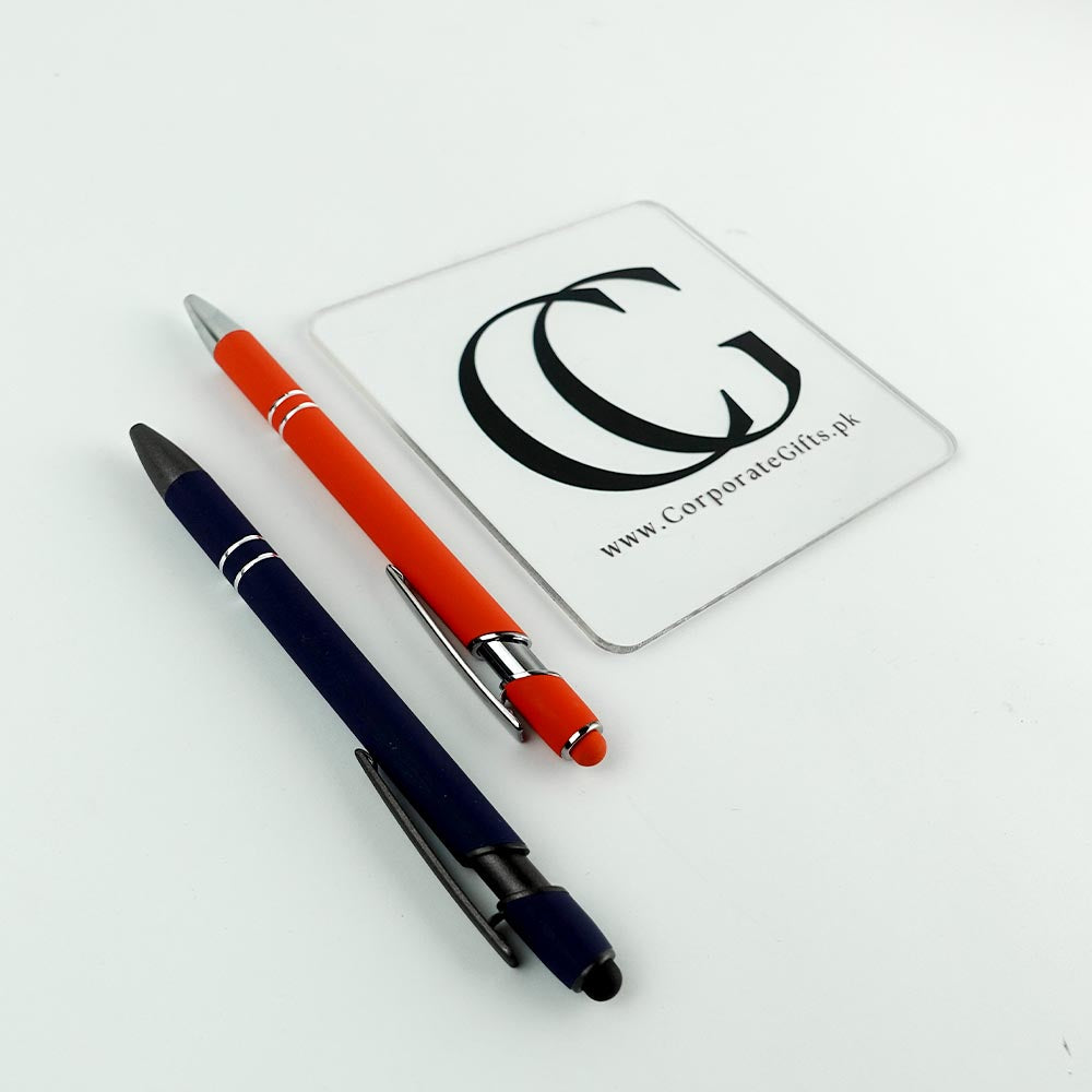 Premium Metal Ball Pen With Stylus | With Your Business Name or Logo