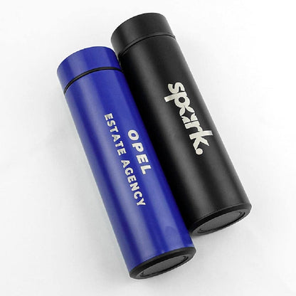 OLED Temperature Display Smart Travel Bottle Mug | 500ml | With Your Business Name or Logo