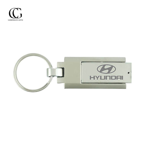 Metal USB Drive Keychain Engraved | With Your Business Name or Logo