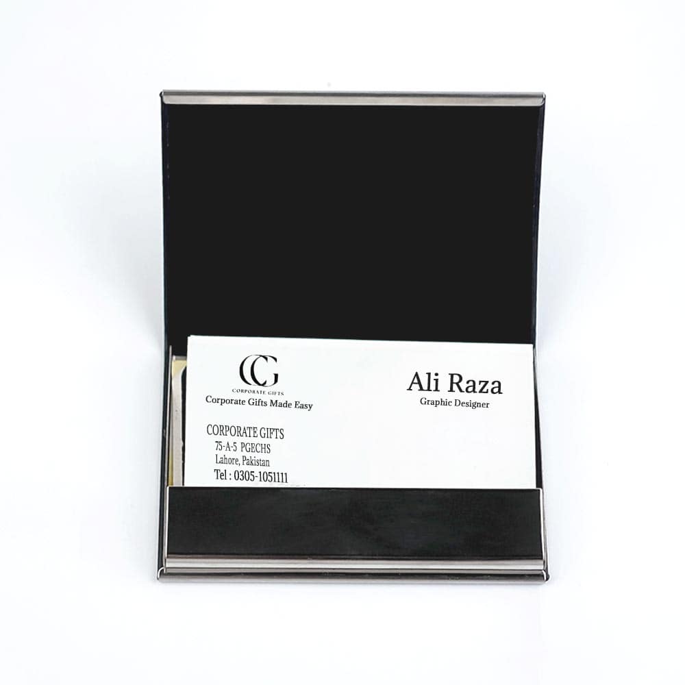 Leather Visiting Cards Holder | With Your Business Name or Logo