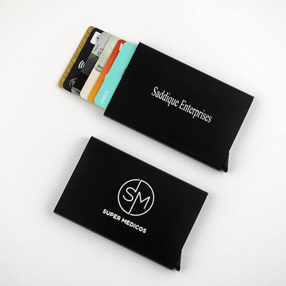 Pop-Up Cards Holder RFID | With Your Business Name or Logo