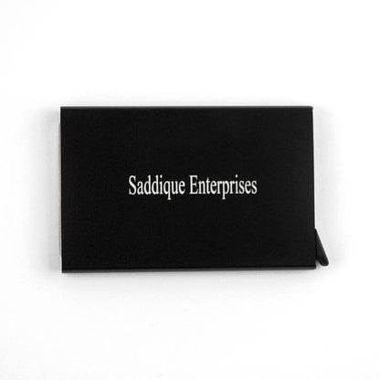 Pop-Up Cards Holder RFID | With Your Business Name or Logo