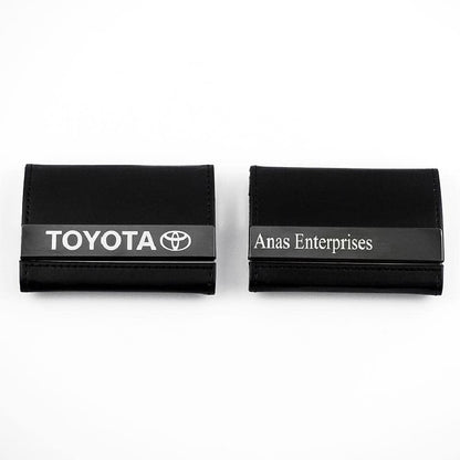 Dual Pockets Cards Holder  | With Your Business Name or Logo