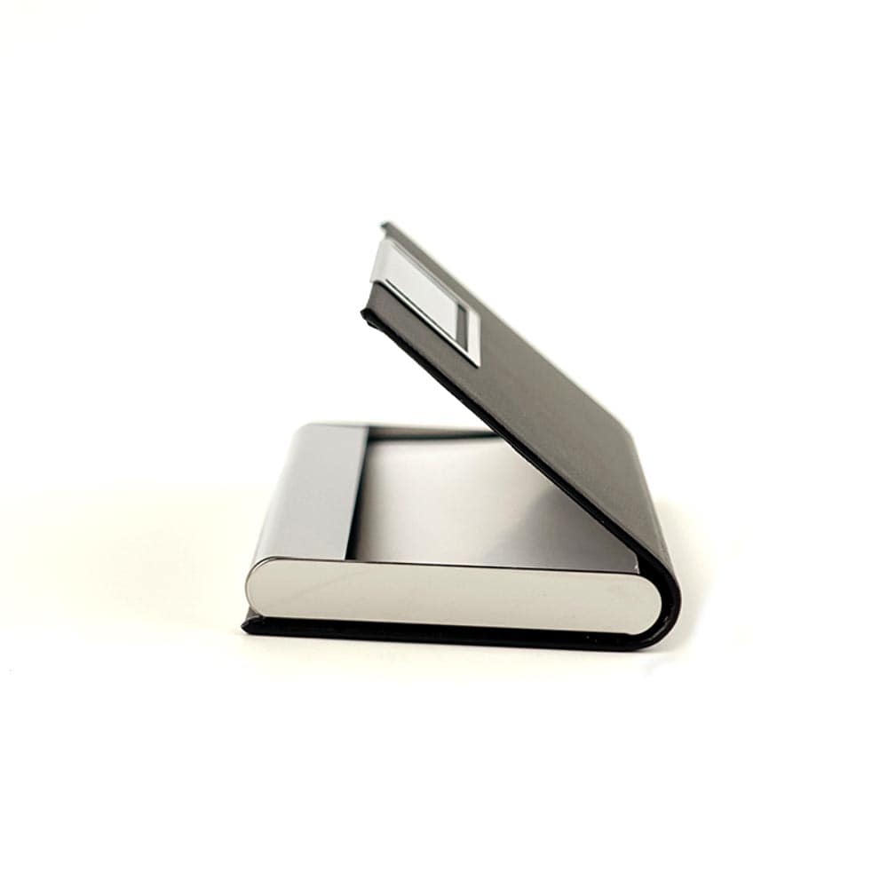 Visiting Cards Holder Black Engraved | With Your Business Name or Logo