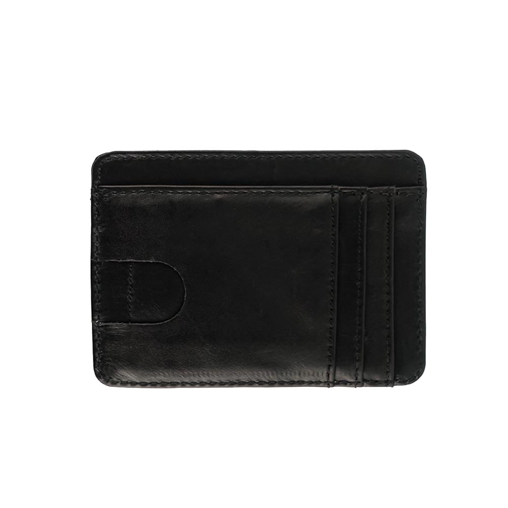 Leather Card Holder Wallet RFID Blocking Engraved | With Your Business Name or Logo