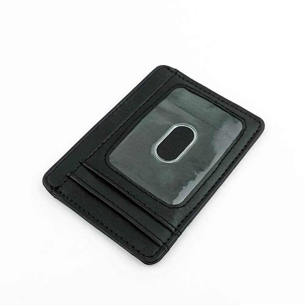 Leather Card Holder Wallet RFID Blocking Engraved | With Your Business Name or Logo