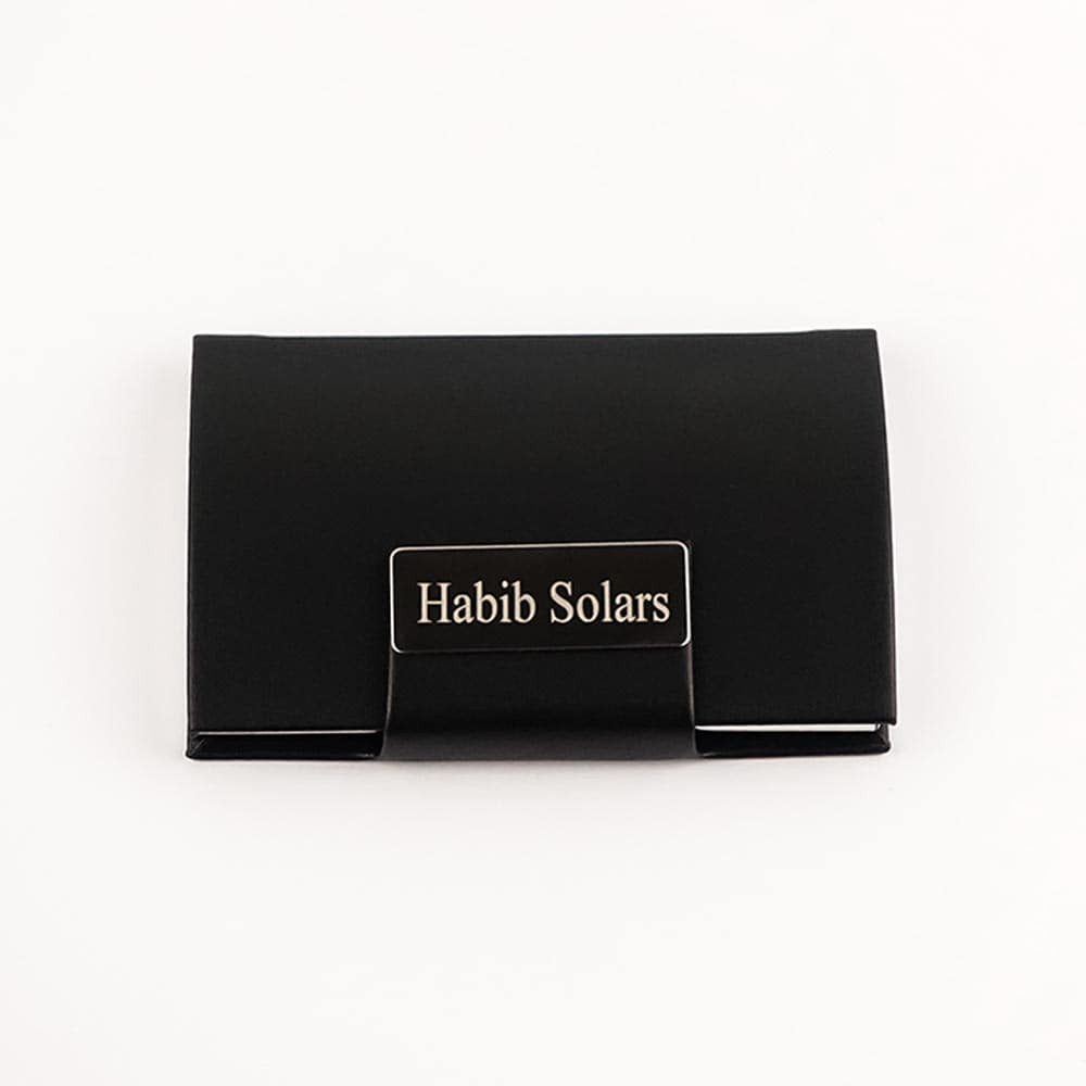 Magnetic Closing Visiting Cards Holder | With Your Business Name or Logo