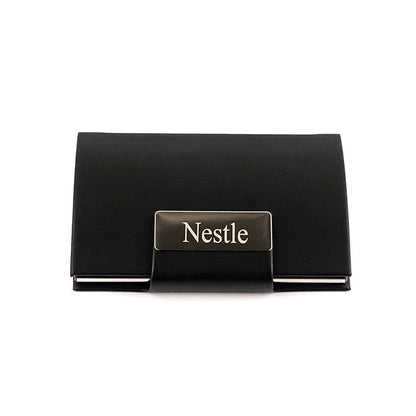 Magnetic Closing Visiting Cards Holder | With Your Business Name or Logo