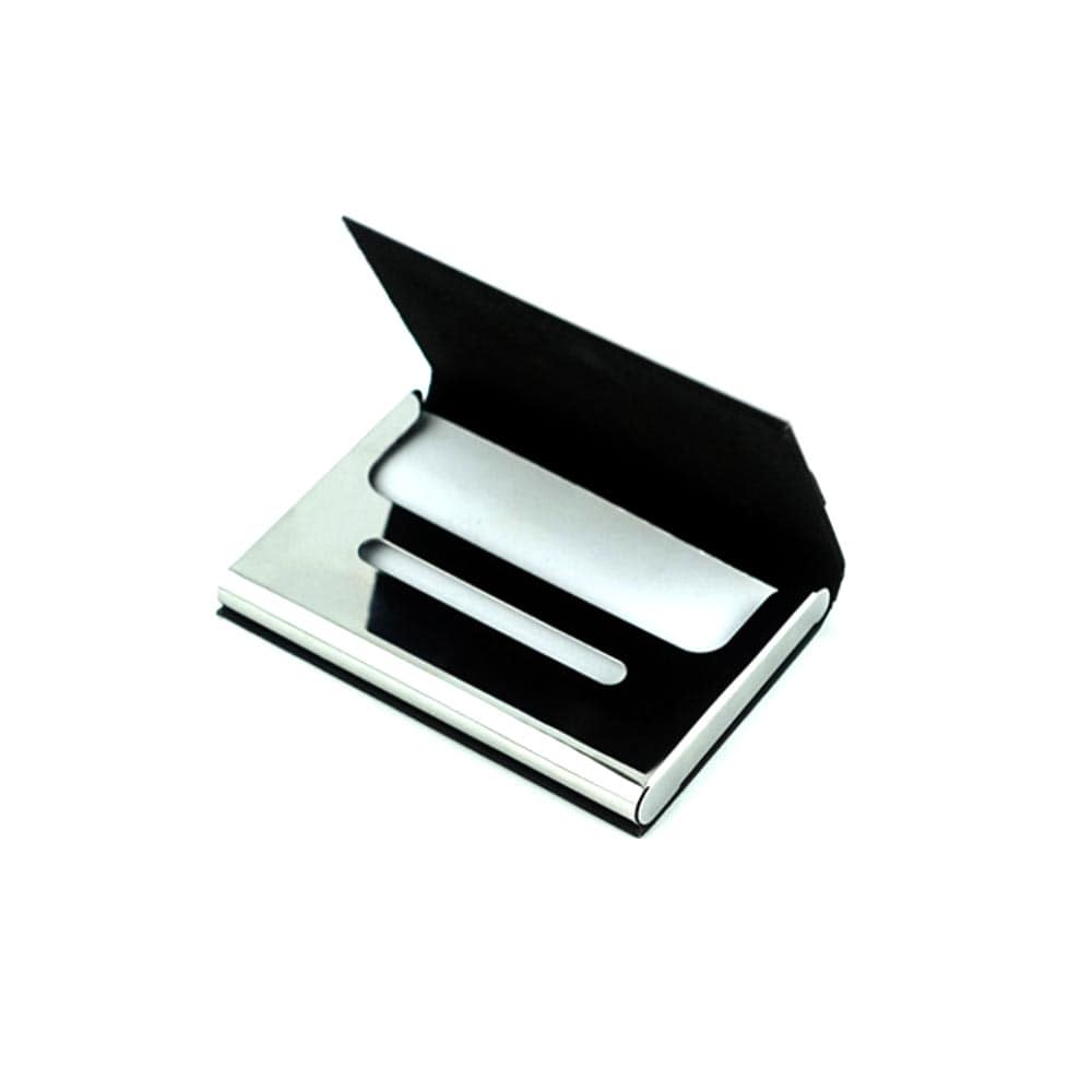 Leatherette Card Holder Engraved | Name or Logo With Your Business