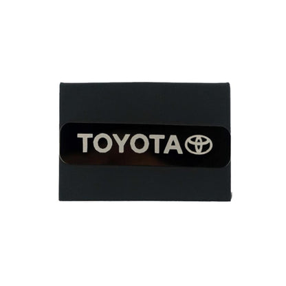 Leatherette Card Holder Engraved | Name or Logo With Your Business