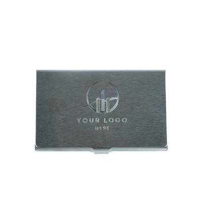 Metallic Premium Card Holder | With Your Business Name or Logo