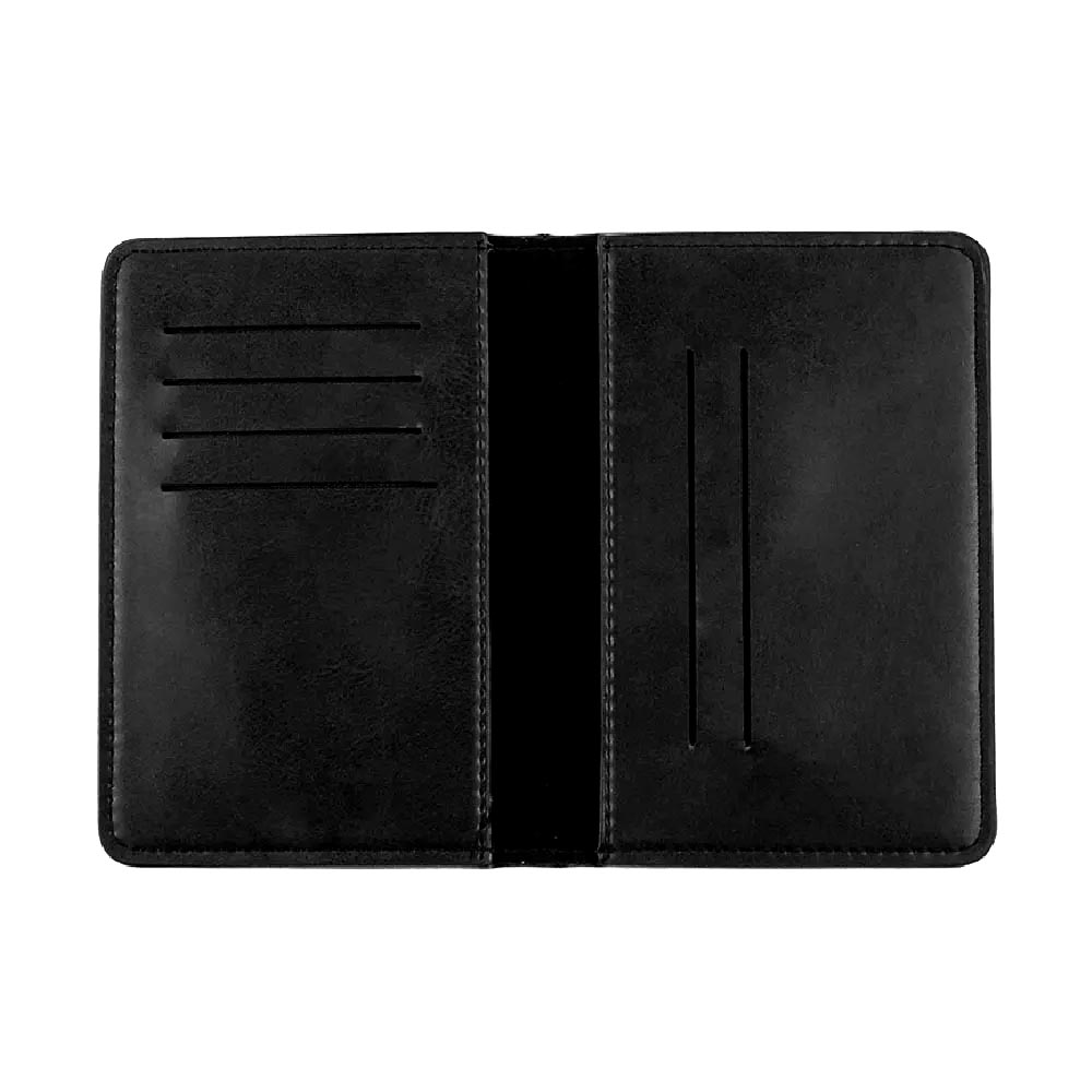 Leather Passport Holder Wallet Engraved | With Your Business Name or Logo