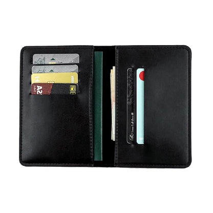 Leather Passport Holder Wallet Engraved | With Your Business Name or Logo