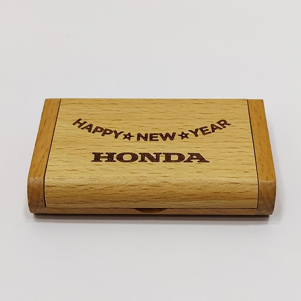 Wooden USB Drive With Box | With Your Business Name